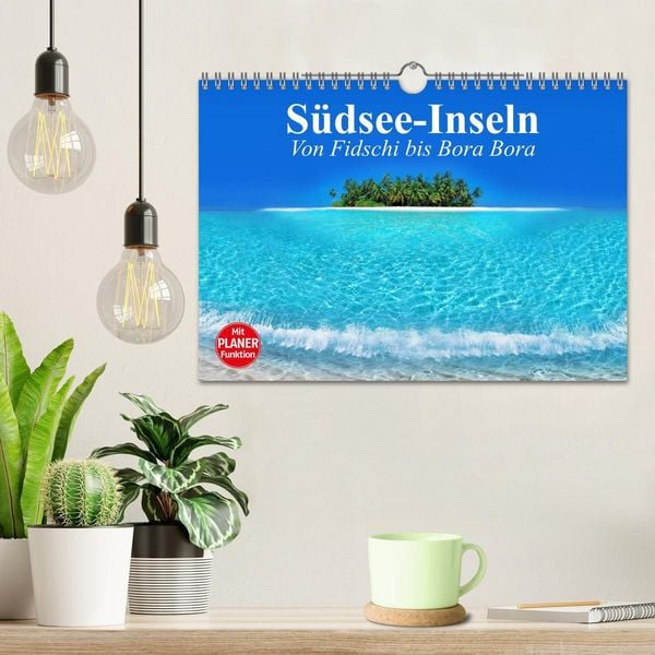 Produktbild: S&uuml;dsee-Inseln. Von Fidschi bis Bora Bora (Wandkalender 2026 DIN A4 quer), CALVENDO Monatskalender