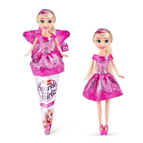 Produktbild: Sparkle Girlz Puppe Prinzessin 3fach sortiert