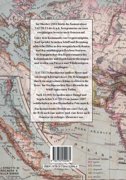 Produktbild: Die Reise des k. u. k. Kanonenbootes Nautilus nach Ostasien
