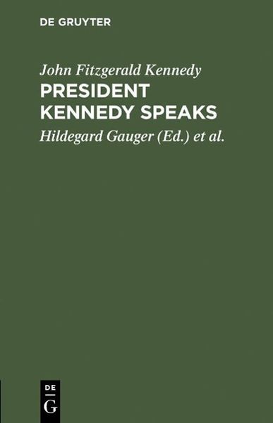 Produktbild: President Kennedy speaks
