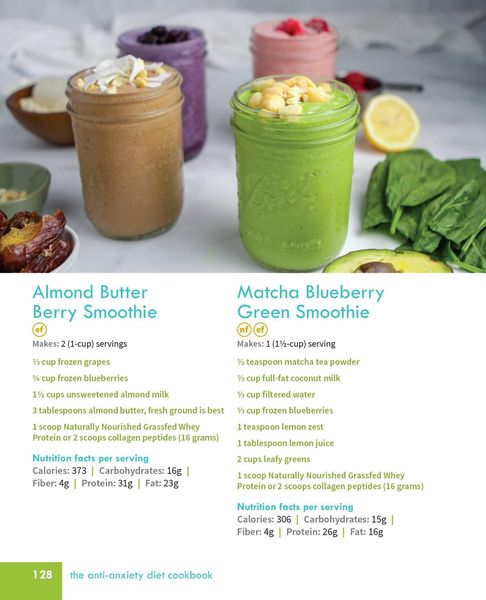 Produktbild: Anti-Anxiety Diet Cookbook