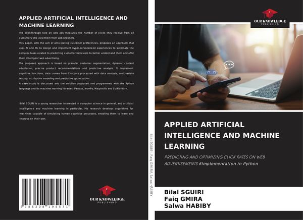 Produktbild: Applied Artificial Intelligence and Machine Learning