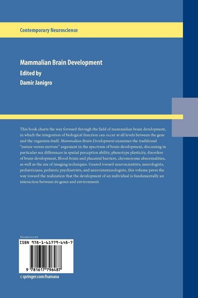 Produktbild: Mammalian Brain Development