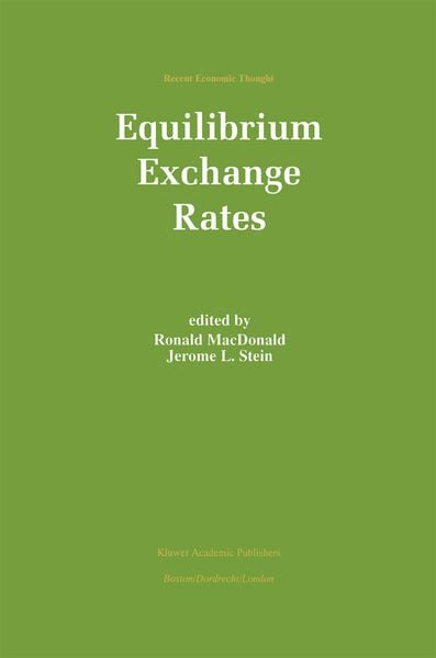 Produktbild: Equilibrium Exchange Rates