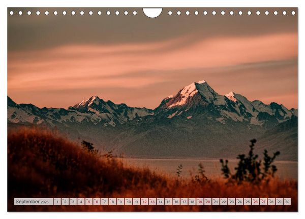 Produktbild: Neuseeland - Landschaftstr&auml;ume (Wandkalender 2026 DIN A4 quer), CALVENDO Monatskalender