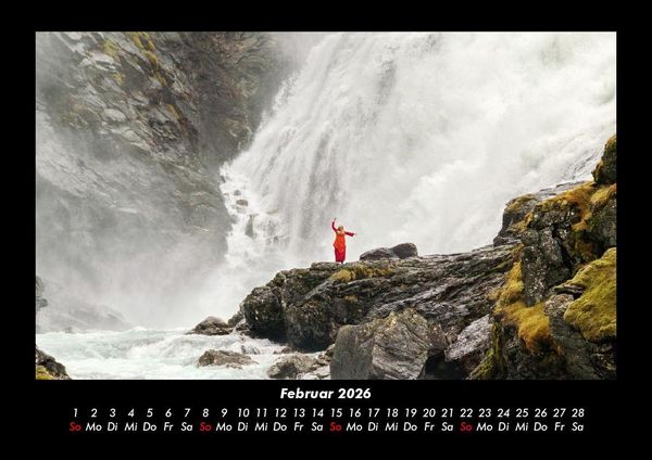 Produktbild: Wasserf&auml;lle 2026 Fotokalender DIN A3
