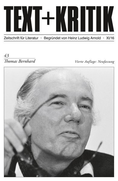 Produktbild: Thomas Bernhard