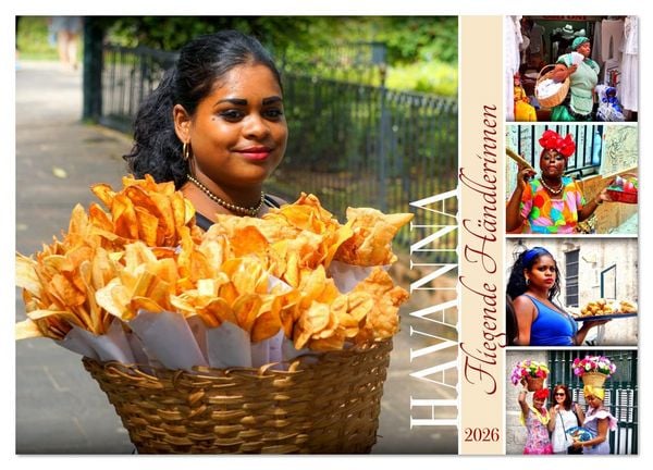 Produktbild: Havanna - Fliegende H&auml;ndlerinnen (Wandkalender 2026 DIN A4 quer), CALVENDO Monatskalender