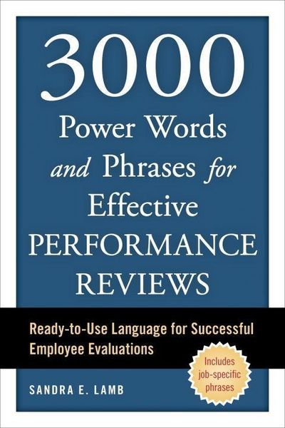 Produktbild: 3000 Power Words and Phrases for Effective Performance Reviews