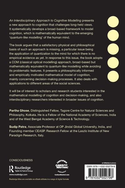 Produktbild: An Interdisciplinary Approach to Cognitive Modelling
