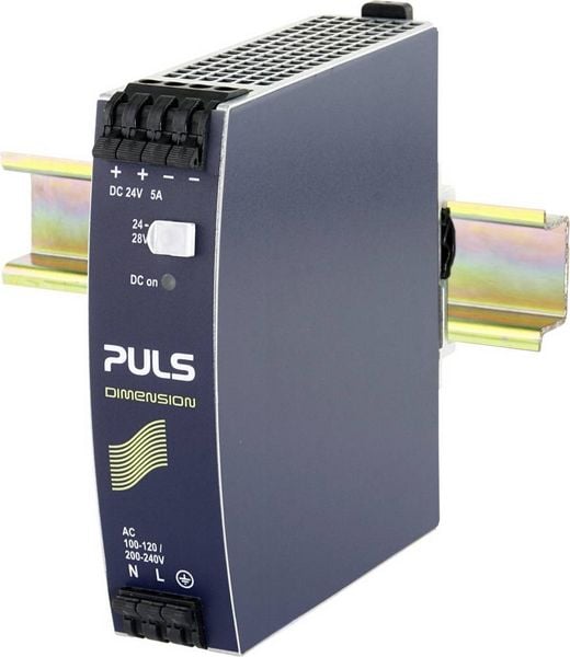 Produktbild: PULS CS5.241-S1 Hutschienen-Netzteil (DIN-Rail) 24 V 5 A 120 W Anzahl Ausg&auml;nge:1 x Inhalt 1 St.