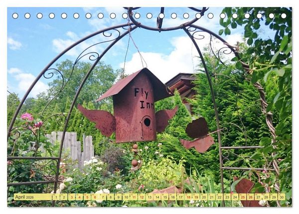Produktbild: Gartenzauber (Tischkalender 2026 DIN A5 quer), CALVENDO Monatskalender