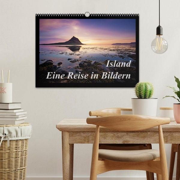 Produktbild: Island - Eine Reise in Bildern (Wandkalender 2026 DIN A3 quer), CALVENDO Monatskalender