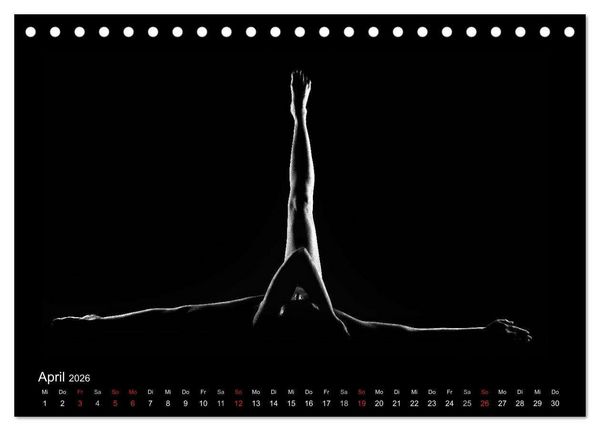 Produktbild: Kunstakt (Tischkalender 2026 DIN A5 quer), CALVENDO Monatskalender