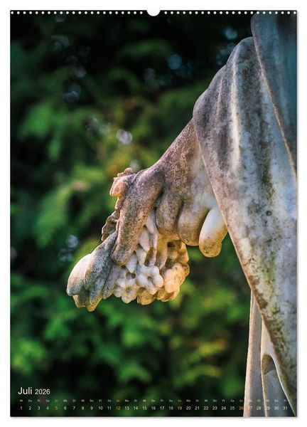 Produktbild: Die stillen Momente im Ohlsdorfer Friedhof (hochwertiger Premium Wandkalender 2026 DIN A2 hoch), Kunstdruck in Hochglanz