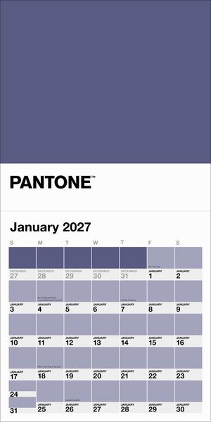 Produktbild: Pantone(tm) Wall Calendar 2027