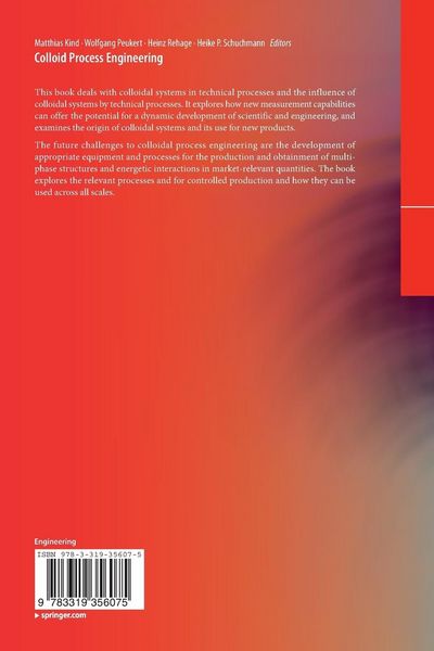 Produktbild: Colloid Process Engineering