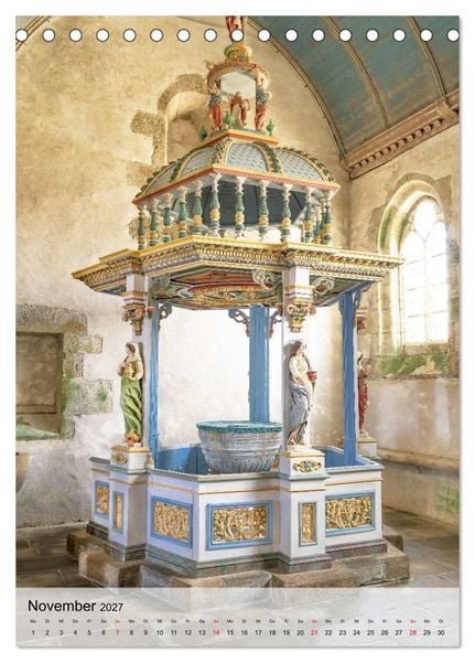 Produktbild: Credo de Bretagne, das bretonische Glaubensbekenntnis (Tischkalender 2027 DIN A5 hoch), CALVENDO Monatskalender