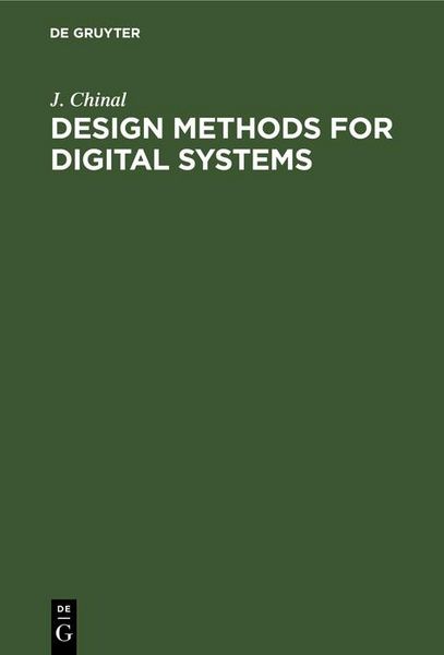 Produktbild: Design Methods for Digital Systems