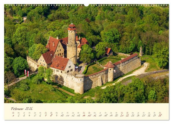 Produktbild: Burgen in Bayern Bayerns trutzige Vergangenheit (Wandkalender 2026 DIN A2 quer), CALVENDO Monatskalender