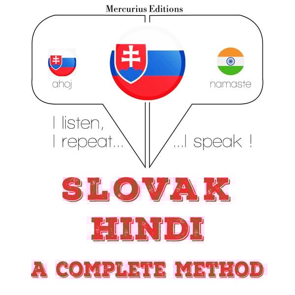 Slovenský - Hindčina: kompletná metóda - JM Gardner, Audio, 9782821142701