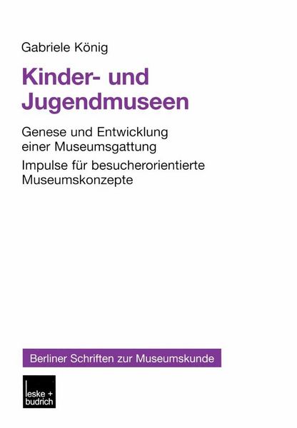 Produktbild: Kinder- und Jugendmuseen