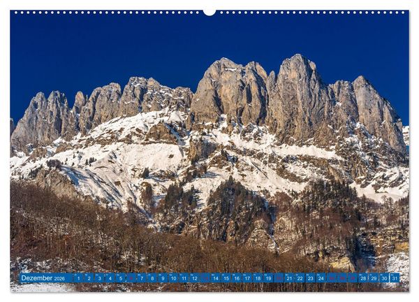 Produktbild: Imposante Berge (hochwertiger Premium Wandkalender 2026 DIN A2 quer), Kunstdruck in Hochglanz