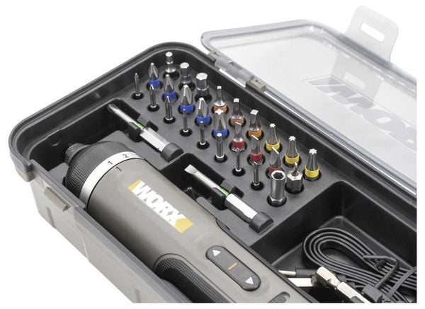 Produktbild: Worx WX242 Akku-Schrauber 4V 2.0Ah Li-Ion inkl. Koffer