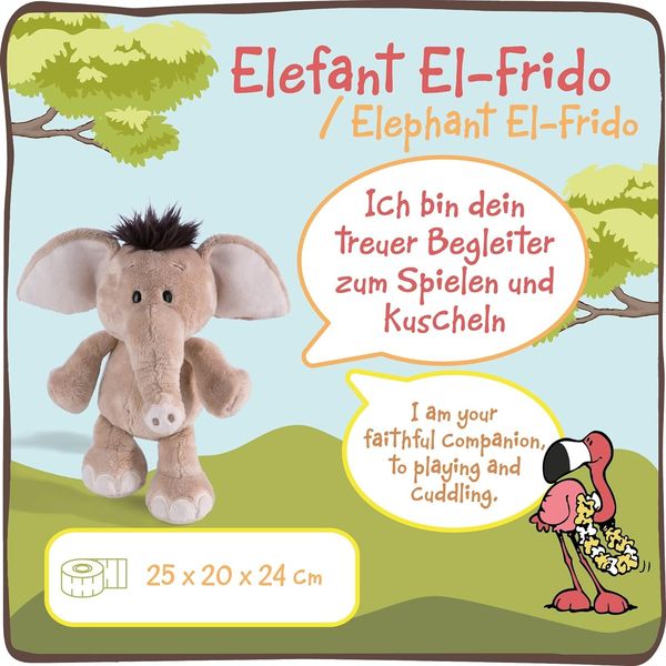 NICI - Selection - Elefant El-Frido 25cm Schlenker