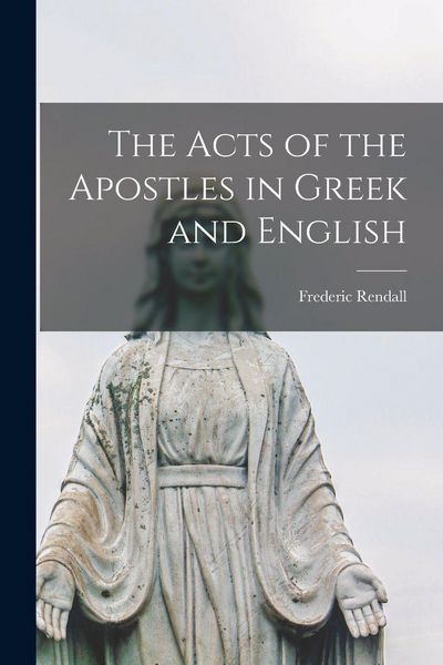 Produktbild: The Acts of the Apostles in Greek and English