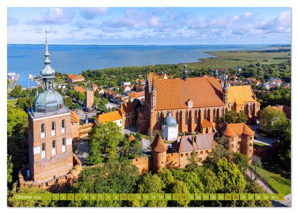 Produktbild: Polen. Von Krakau bis Danzig: Bilder voller Atmosph&auml;re (hochwertiger Premium Wandkalender 2026 DIN A2 quer), Kunstdruck in Hochglanz