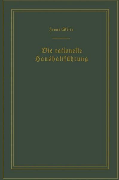 Produktbild: Die rationelle Haushaltf&uuml;hrung / The New Housekeeping