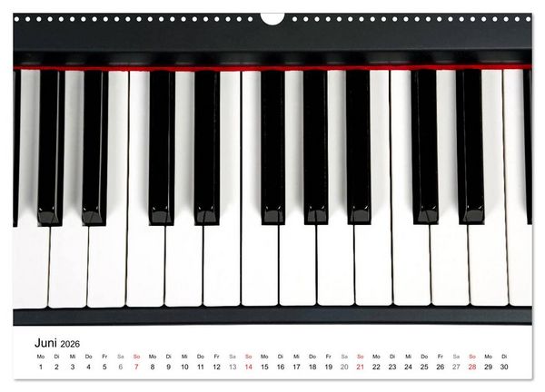 Produktbild: Musik ist mein Leben (Wandkalender 2026 DIN A3 quer), CALVENDO Monatskalender
