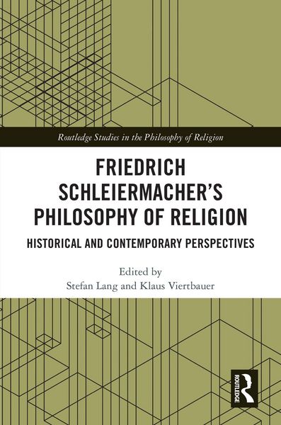 Produktbild: Friedrich Schleiermacher's Philosophy of Religion