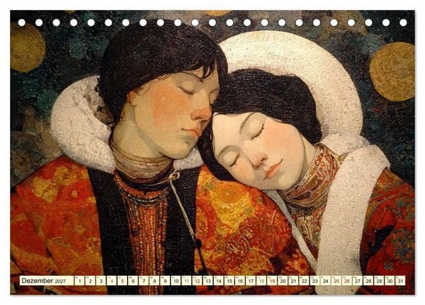 Produktbild: Herzbeben (Tischkalender 2027 DIN A5 quer), CALVENDO Monatskalender
