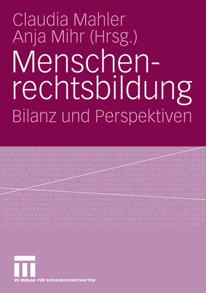 Produktbild: Menschenrechtsbildung