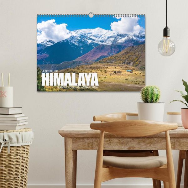 Produktbild: Abenteuer Himalaya - Fernwandern im Annapurna (Wandkalender 2026 DIN A3 quer), CALVENDO Monatskalender