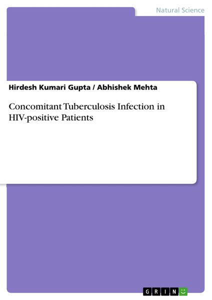Produktbild: Concomitant Tuberculosis Infection in HIV-positive Patients