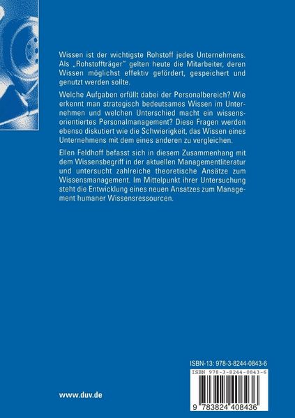 Produktbild: Strategisches Management humaner Wissensressourcen
