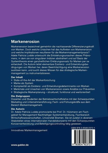 Produktbild: Markenerosion
