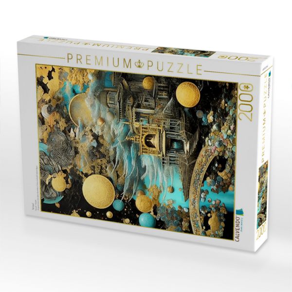 Produktbild: CALVENDO Puzzle Tempel | 2000 Teile Lege-Gr&ouml;&szlig;e 90x67cm Foto-Puzzle f&uuml;r gl&uuml;ckliche Stunden