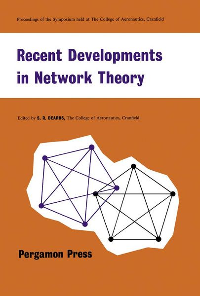 Produktbild: Recent Developments in Network Theory