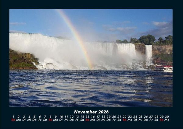 Produktbild: Wasserf&auml;lle 2026 Fotokalender DIN A4