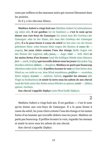 Produktbild: Le Cheval Blanc de Camargue - Franz&ouml;sisch lernen mit lustigen Kurzgeschichten A1-A2 (+ Audio-Online)