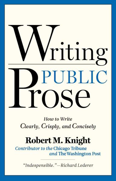 Produktbild: Writing Public Prose
