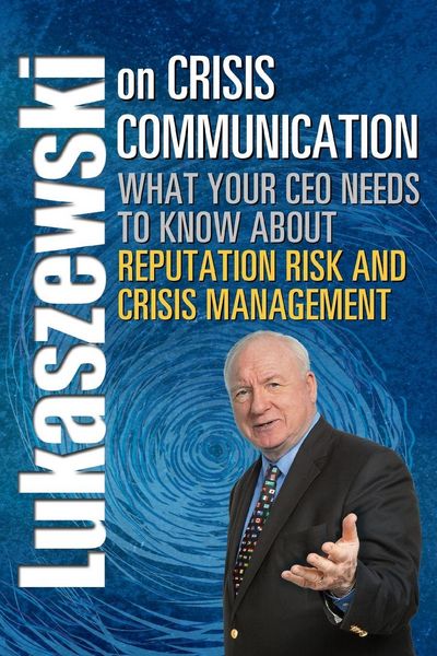Produktbild: Lukaszewski on Crisis Communication
