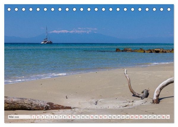 Produktbild: Griechenland - Thessaloniki und Chalkidiki (Tischkalender 2026 DIN A5 quer), CALVENDO Monatskalender