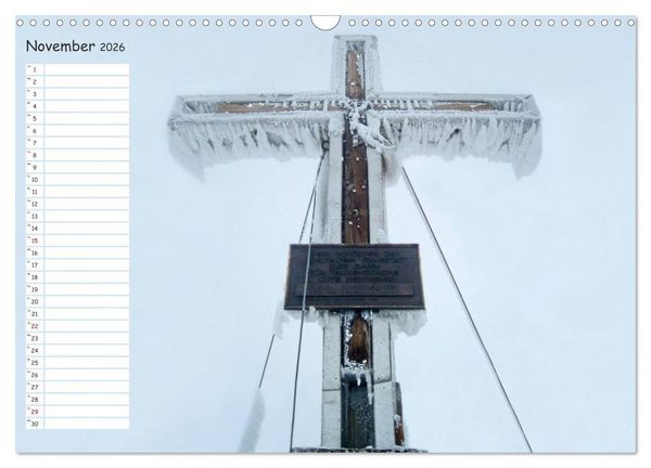 Produktbild: Der Gro&szlig;venediger 3666m (Wandkalender 2026 DIN A3 quer), CALVENDO Monatskalender