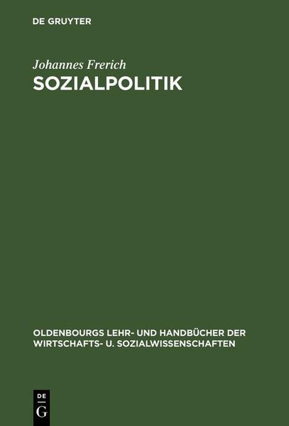 Produktbild: Sozialpolitik