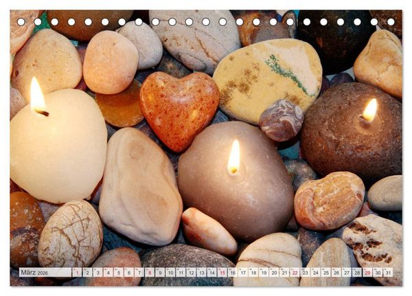 Produktbild: Kerzenlicht (Tischkalender 2026 DIN A5 quer), CALVENDO Monatskalender